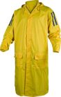 Manteau de pluie enduction PVC Taille L jaune