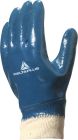 Gants nitrile lourd tout enduit sur support jersey Bleu T10