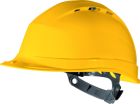 Casque serrage glissiere jaune - ajustable