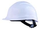 Casque serrage bouton - isolement electrique - blanc - ajustable