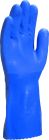 Gants en vinyle sur support jersey - hydrocarbures Bleu T9