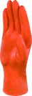 Gants jetables en nitrile non poudre orange T9/10