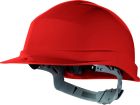 Casque serrage glissiere - isolement electrique - rouge - ajustable