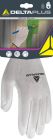 Gants tricot PES / PU Blanc T9