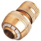 RACCORD RAPIDE LAITON AUTOMATIQUE 19MM