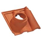 Tuile a douille terre cuite PV10 Ardoise - long. 45,7 cm x larg. 29,6 cm