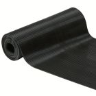 TAPIS FINES STRIES NOIR EP3MM  1X10M