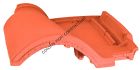 Tuile de ventilation terre cuite Plate 17x27 Muraille - long. 27 cm x larg. 17 cm