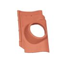 Tuile de ventilation terre cuite Arboise Rectangulaire Chevreuse - long. 32 cm
