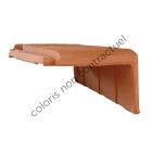 Tuile de ventilation terre cuite Plein sud Tradition - long. 48 cm x larg. 31,6 cm