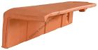 Tuile de ventilation terre cuite Provinciale Vieilli masse - long. 40,7 cm