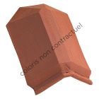 Tuile de ventilation terre cuite Rhona 10 Rouge - long. 46,5 cm