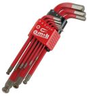 JEU DE 9 CLES MALES SPHERIQUES AIMANTS