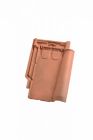 Tuile double bourrelet terre cuite Canal S Saintonge - long. 49 cm