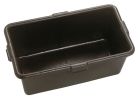BAC RECTANGULAIRE POLYETHYLENE NOIR 65 LITRES