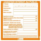 PANNEAUX PERMIS DE CONSTRUIRE 80 x 80