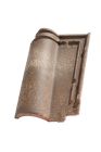 Tuile terre cuite Omega 10 Mistral - long. 49,5 cm x larg. 30,5 cm