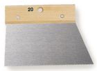 SPATULE A COLLE 20 CM DENTS FINES POINTUES