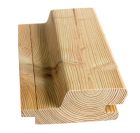 Profil rhombo solo meleze de siberie LARIX RHO/FAS 00 HF - long. 4m x larg. 7,5cm x ep. 33mm
