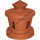 Tuile terre cuite Rhona 10 Ardoise - long. 47,1 cm x larg. 31,3 cm