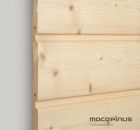 Lambris epicea du nord DECORPLAN11 RPR 00 rabote incolore - long. 3,3m x larg. 111mm x ep. 13,5mm