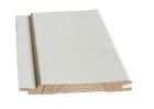 Lambris epicea du nord LIGNULINE10 RPR 00 rabote blanc - long. 4,5m x larg. 111mm x ep. 13,5mm