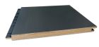 Lambris epicea du nord LIGNULINE17 FAS 81 rabote gris anthracite - long. 2,45m x larg. 231mm x ep. 19mm