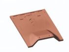 Tuile de ventilation terre cuite H10 Flamme Rustique - long. 46,5 cm x larg. 30,3 cm