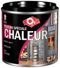 Peinture speciale CHALEUR 200° noir mat - pot de 125ml