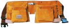 PORTE-OUTILS TABLIER 11 POCHES CUIR ET DAIM