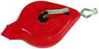 CORDEAU A TRACER METAL ROUGE 30M Ø 1,5MM TRESSE/BLISTER