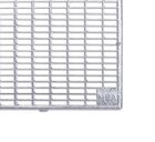 Grille caillebotis en acier galvanise longueur 1200mm x largeur 600mm maille 30/10 ht. 25