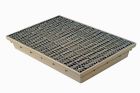 Paillasson encastrable MEARIN 750 x 500 + Grille metal deploye