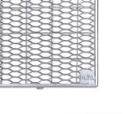 Grille metal deploye pour paillasson encastrable MEAGARD 600 x 400 - classe A15