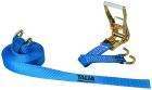 Sangle d'arrimage a cliquet bleue 9mx50mm