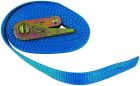 Sangle d'arrimage a cliquet 5mx25mm bleue