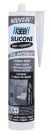 Silicone tous supports gris anthracite - cartouche de 280ml