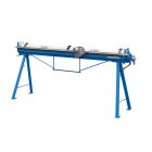 Plieuse TRIADE 2 m pieds en V avec coupe manuelle incluant adaptation coupe-feuilles et Rotalame