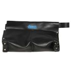 Poche a clous a soufflet - 2 compartiments - avec ceinture