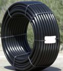 Tube polyethylene haute densite pour eaux usees POLYIND PE 80 10 bars SDR 13,6 - diam. 32mm x long. 50m