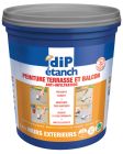 Peinture terrasse & balcon Dip Etanch Gris - pot de 0,75L