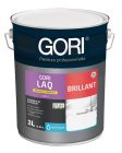 Peinture laque acrylique GORILAQ blanc calibre brillant - pot de 3L
