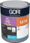 Peinture laque acrylique GORILAQ blanc calibre satine - pot de 1L