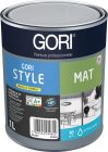 Peinture acrylique GORISTYLE mat base 30 - pot de 1L