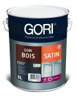 Peinture glycero speciale bois GORIBOIS finition satine blanc - pot de 3L