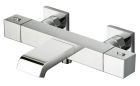 bain douche quadri thermostatique corps froid chrome