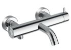 bain douche triverde mitigeur chrome
