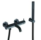 bain/douche triverde + kit douchette/flexible/support noir