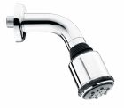 bras de douche lio gio 3 jets anticalcaire chrome