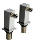 colonnettes carree pour qd100 entraxe baignoire 150mm